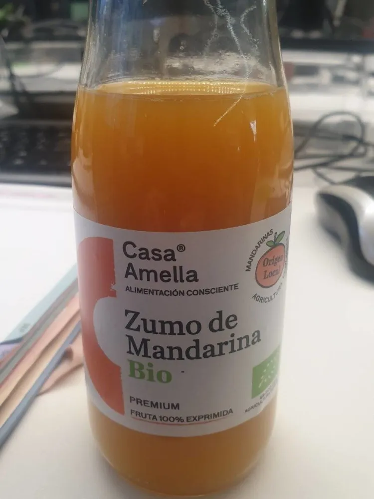 Zumo de mandarina BIO