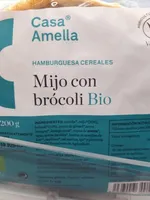 Hamburguesa cereales Mijo con brócoli Bio