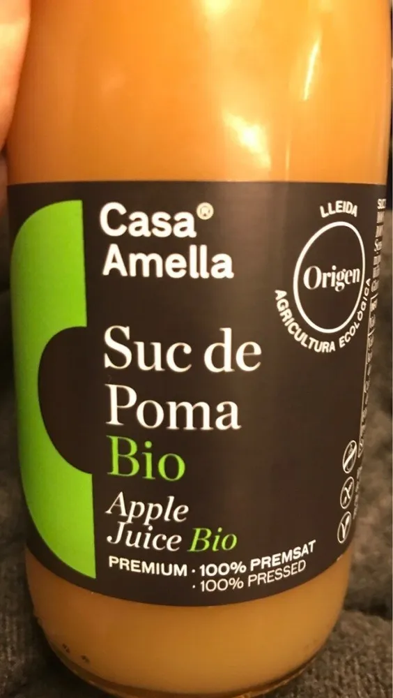 Suc de poma Bio