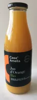 Jus d'orange BIO  100% pur jus
