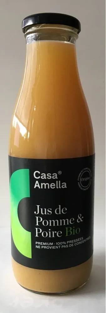 Jus BIO pomme & poire -100% pur jus