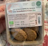 Galletas de espelta y quinoa