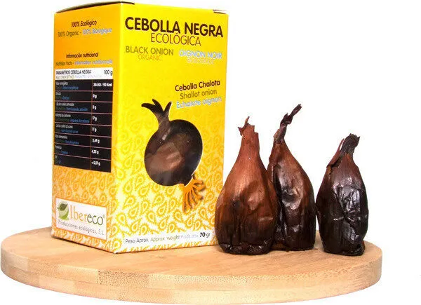 Cebolla negra ecológica