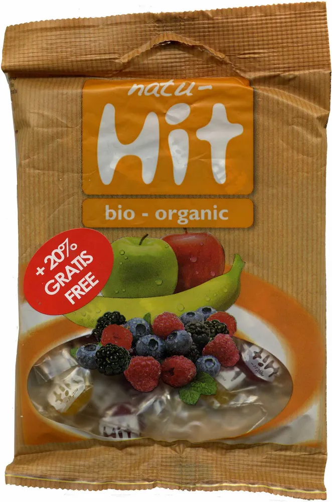 Caramelos sabor frutas