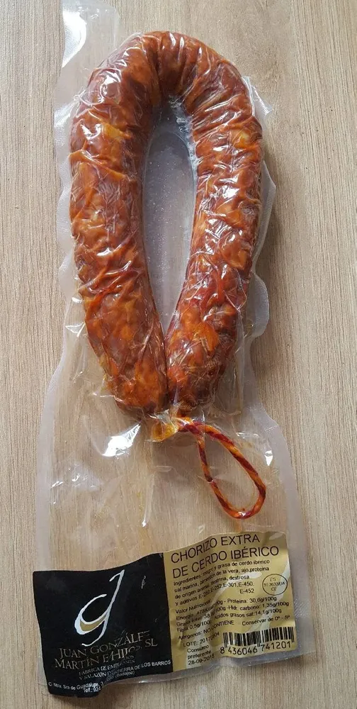 Chorizo extra de cerdo iberico