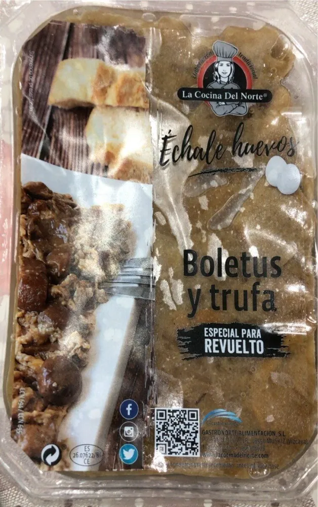 Boletus y trufa