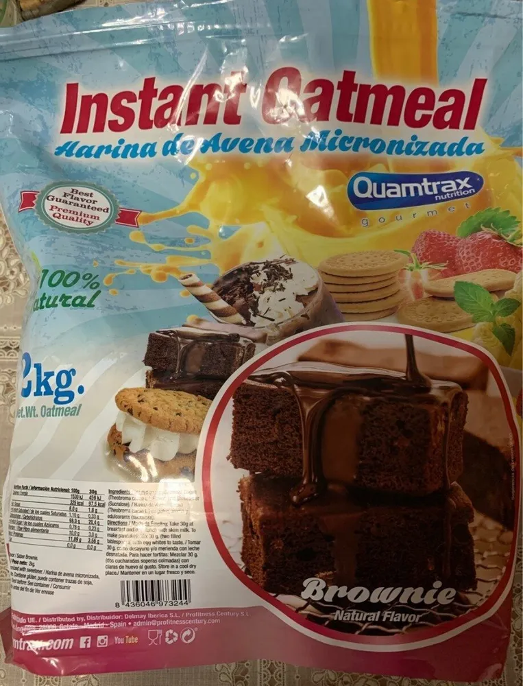 Instant oatmeal