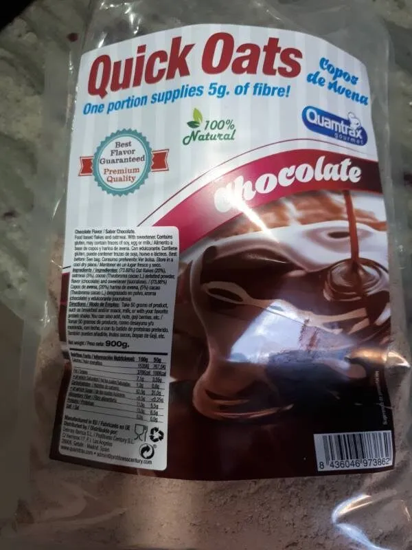 Quik Oats chocolate