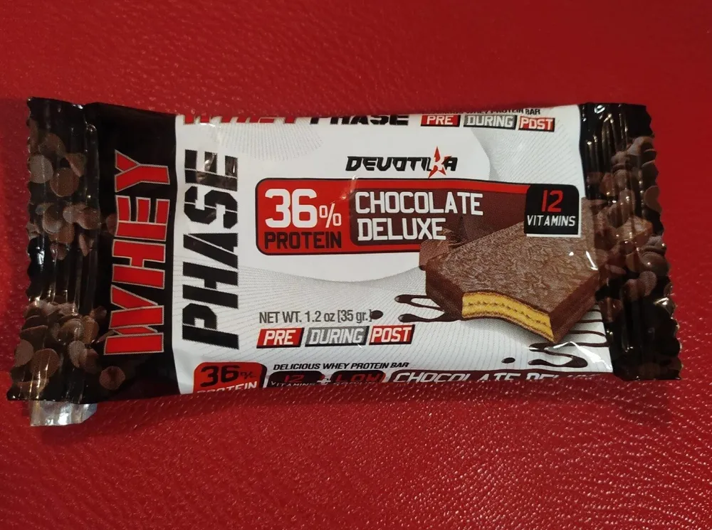 Barrita de proteínas Whey Phase Devotika