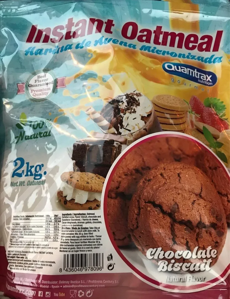 Instant oatmeal