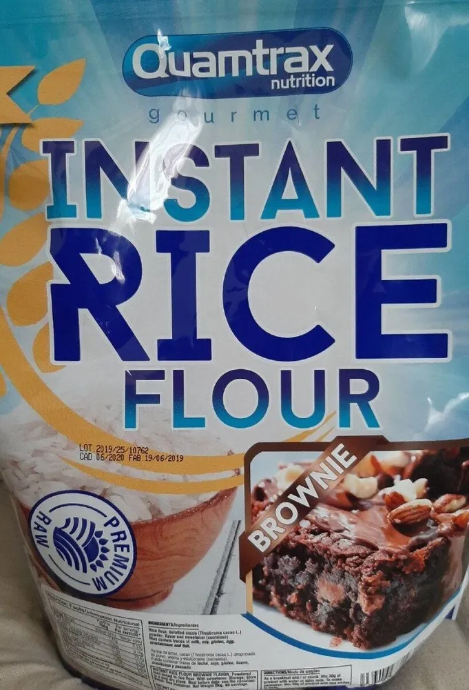 Instant rice flour
