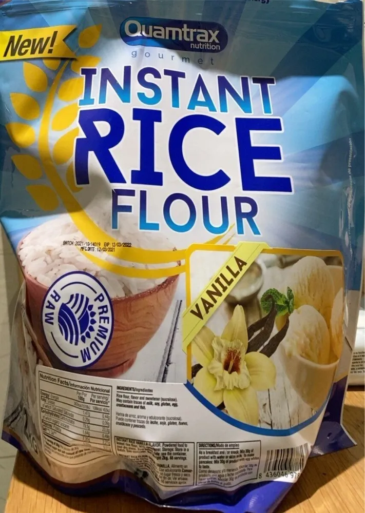 Gourmet instant rice flour