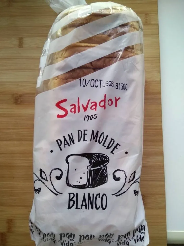 Pan de molde blanco