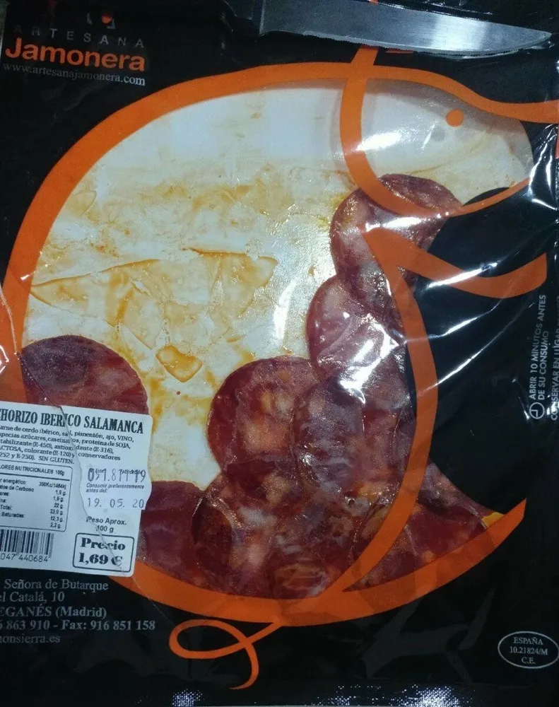 Chorizo ibérico Salamanca