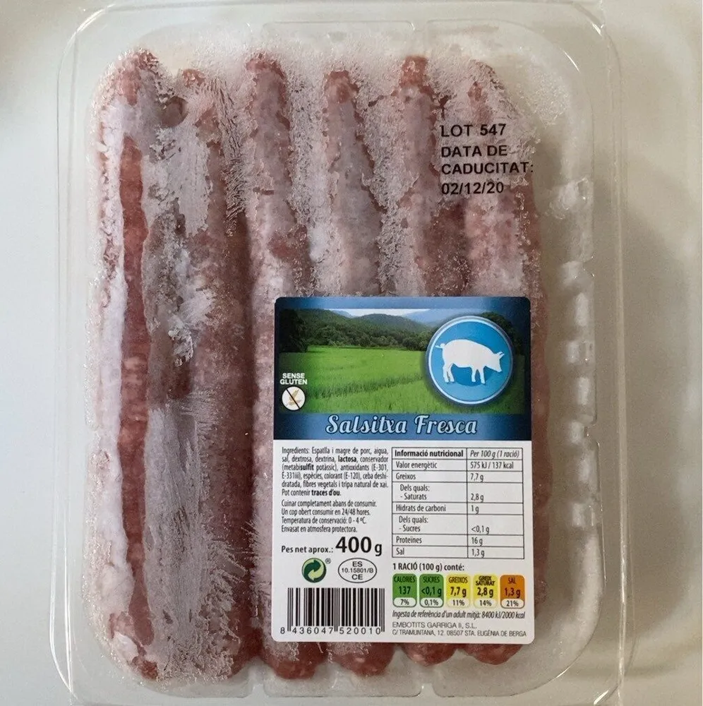 Salsitxa fresca