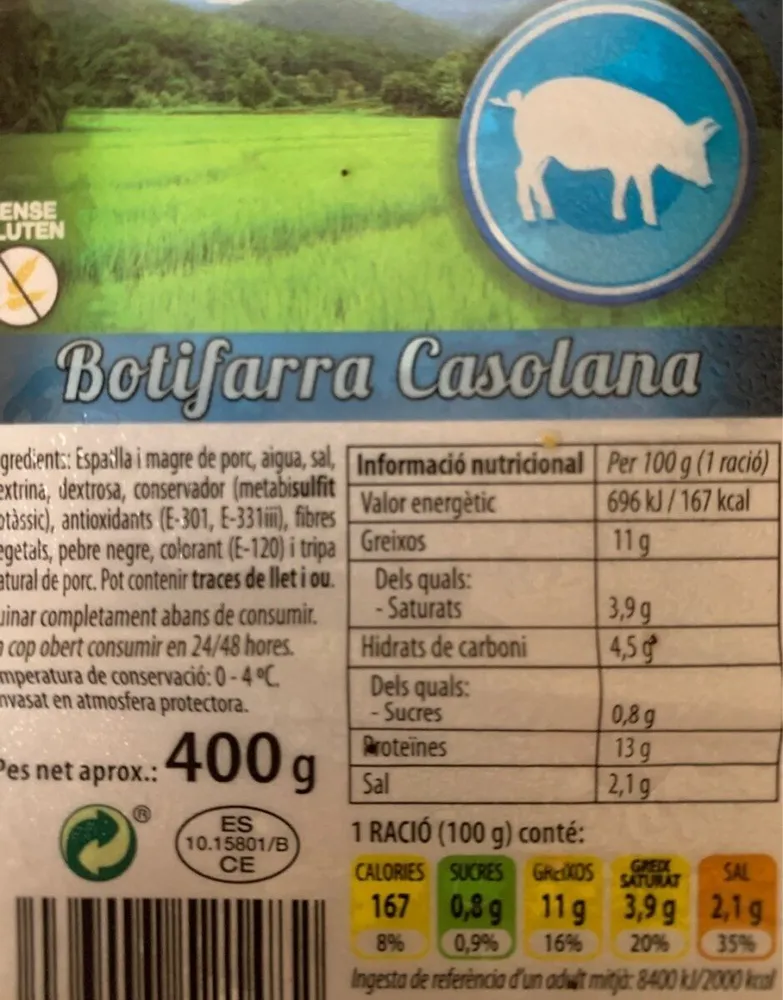 Botifarra Casolana