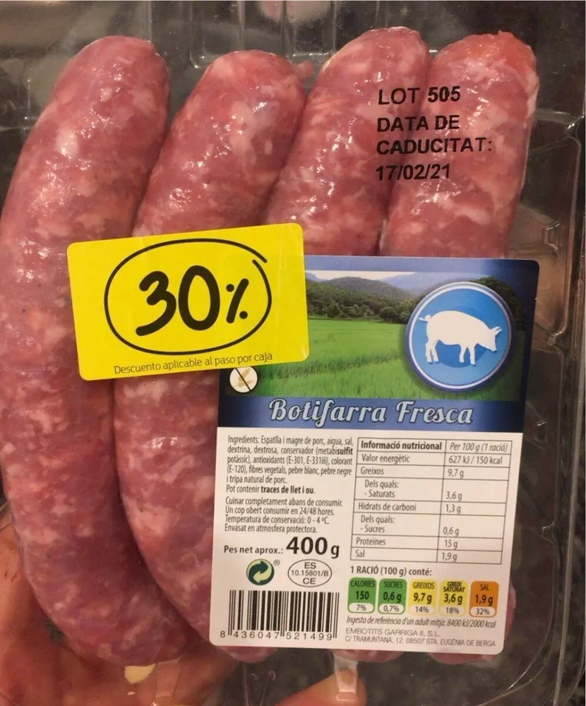 Botifarra fresca