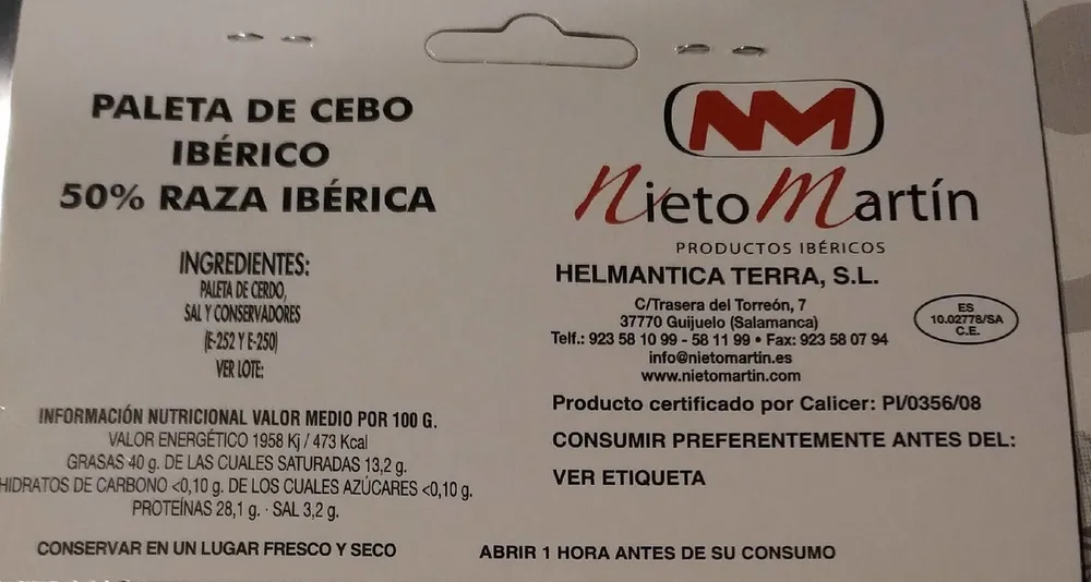 Paleta Iberica