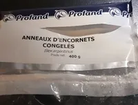 Anneaux d'encornets congelés