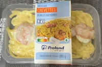 PÂTES AUX CREVETTES À L’AIL ET AUX HERBES