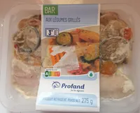 Bar aux légumes grillés