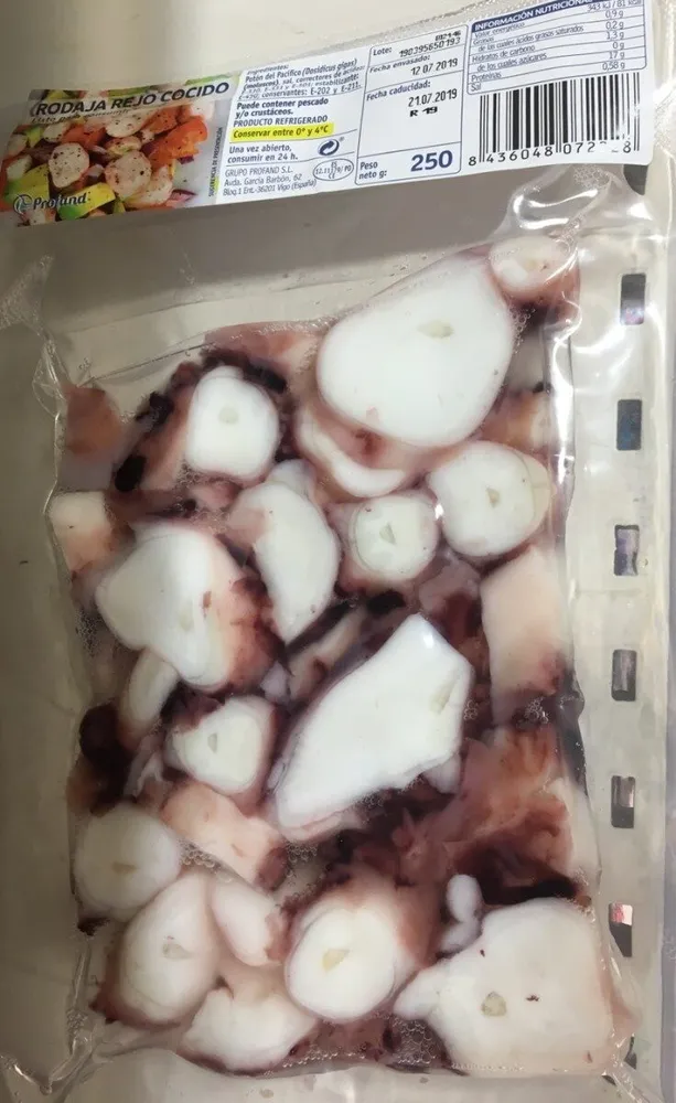 Rodaja rejo cocido
