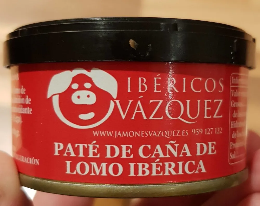 Paté de caña de lomo ibérica