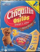 Chiquitín ositos sabor choco