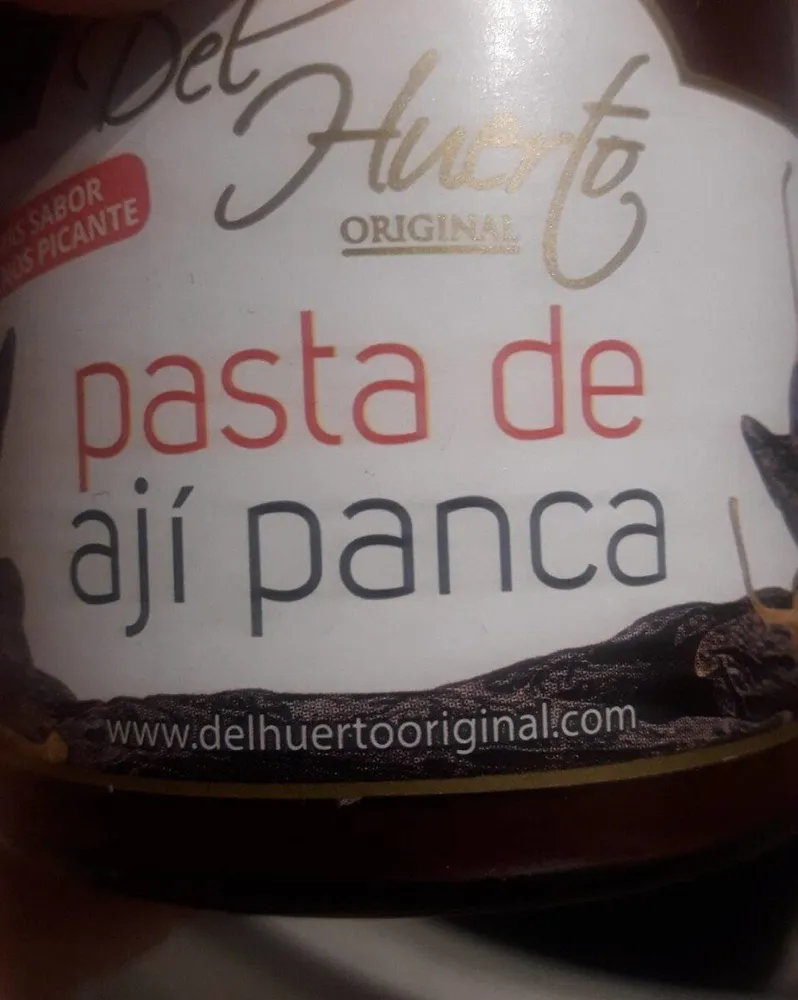 Pasta ají panca