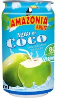 Agua de coco con trocitos de pulpa