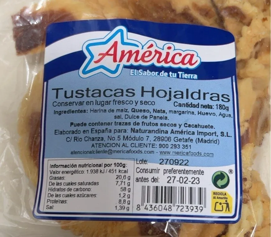 Tusracas hojaldas