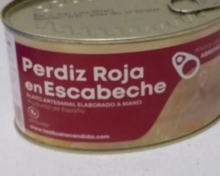 Perdiz roja en escabeche