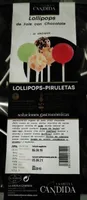 Lollipops de Foie con chocolate