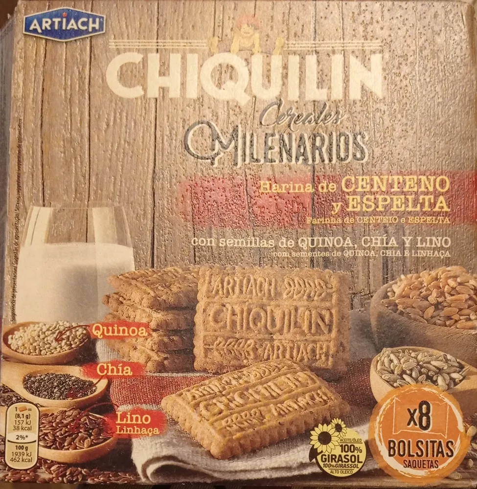 Chiquilín cereales milenarios
