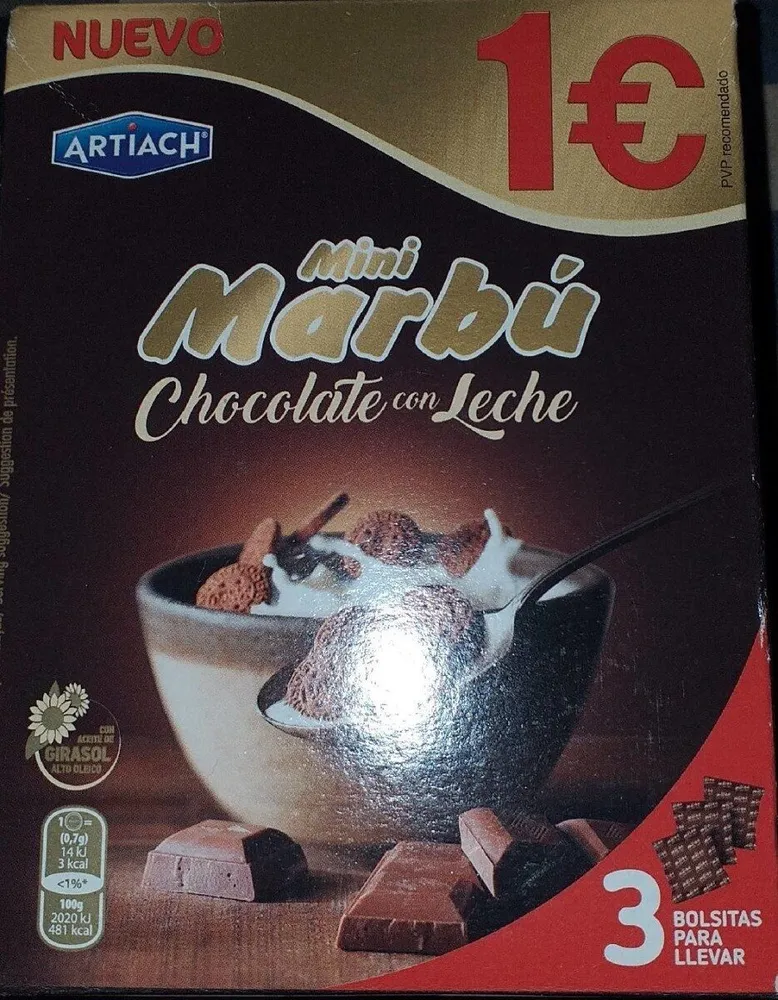 Mini Marbú Chocolate con Leche