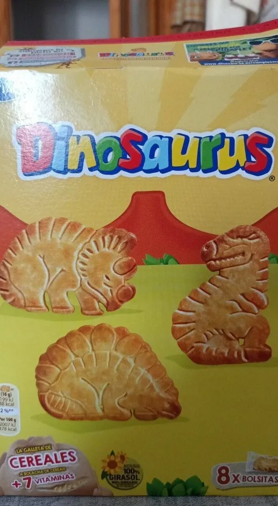Galletas dinosaurus