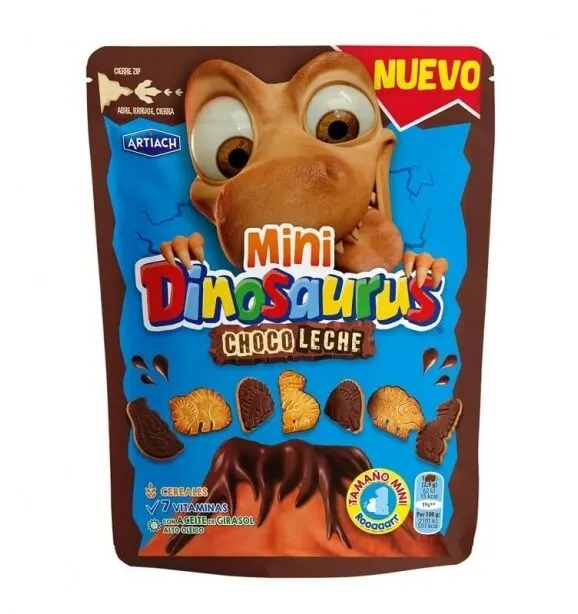 Mini dinosaurus chocoleche