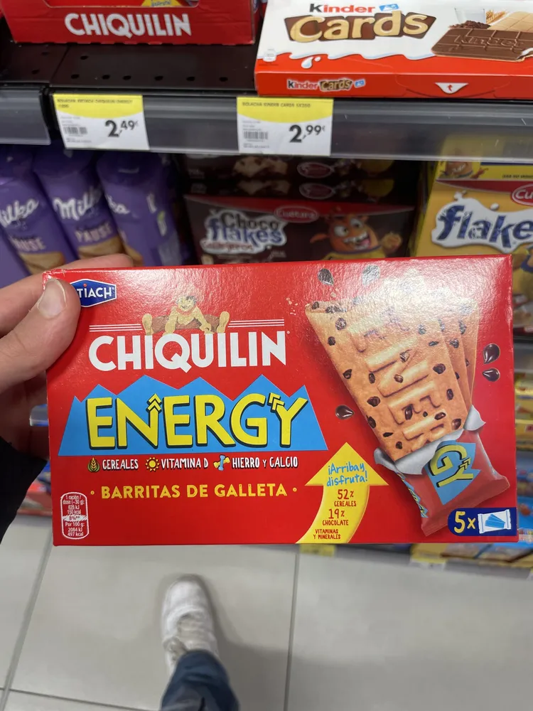 Energy Barritas de galleta