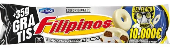 Filipinos de chocolate blanco