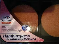Hamburguesa de salmon y merluza