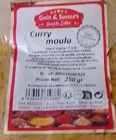 Curry moulu