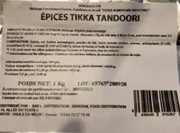 Epices tikka tandoori