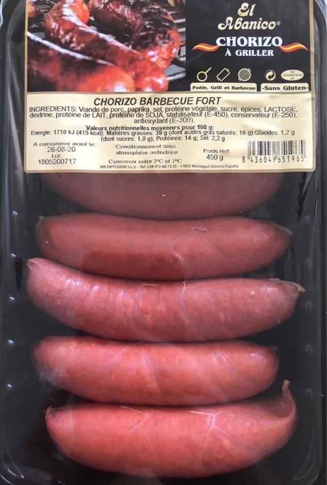 Chorizo à griller