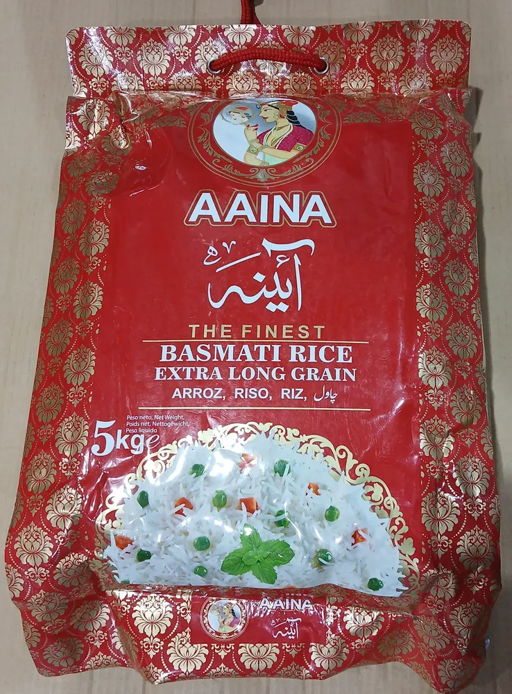 AAINA Basmati Rice Extra Long Grain