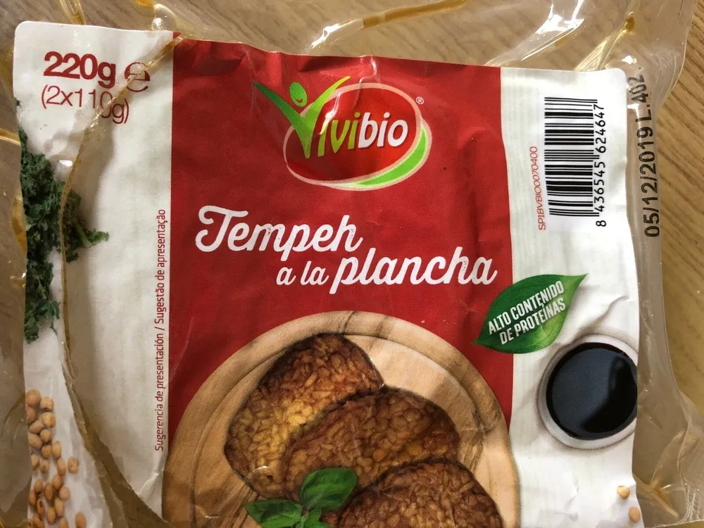 Tempeh a la plancha