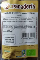 Pan de molde de centeno integral