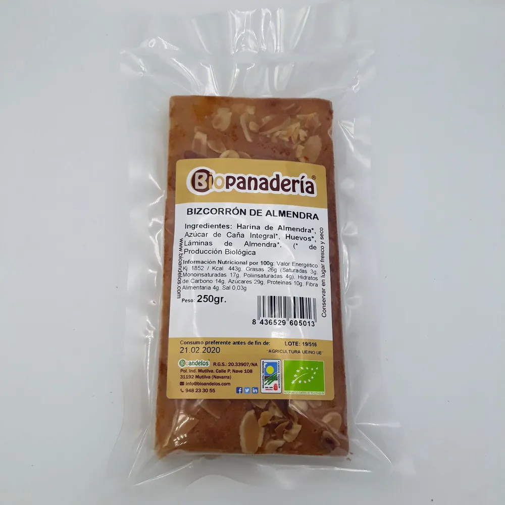 Bizcorrón de almendra