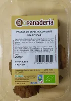 Pastas de Espelta con Anís (sin azúcar)