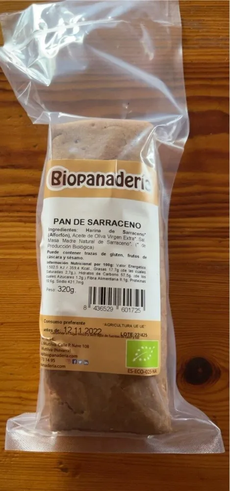 Pan de sarraceno