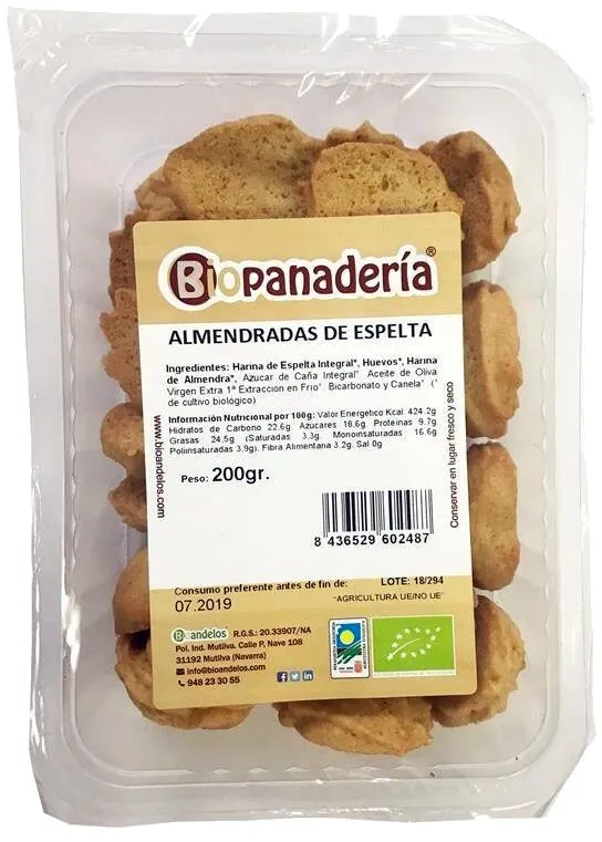 Almendradas de espelta
